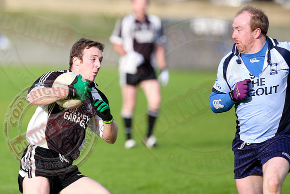 Aghadrumsee (1-9) V Belcoo (1-9) in Erne Cup Two Final.