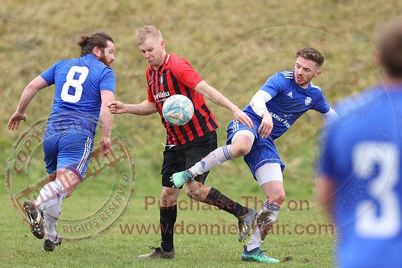 Irvinestown (0) V Enniskillen Athletic (0) in Mercer Football League-5