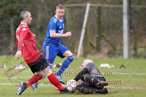 Kesh (2) V Beragh Swifts (2) in Mercer Football League-6