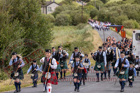 Annual County Donegal Twelfth Demonstration at Rossnowlagh-19