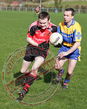 Maguiresbdirge V St. Teresa, Belfast in Ulster League GAA Football.