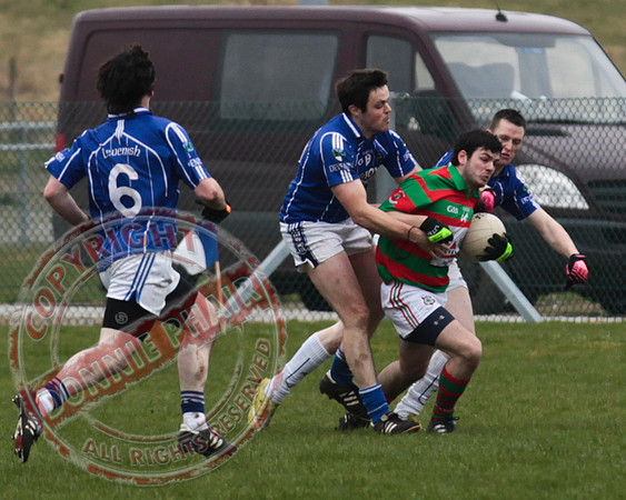 Devenish V Lisnaskea in Senior GAA Football League Final in Kinawley.  Devenish Won.