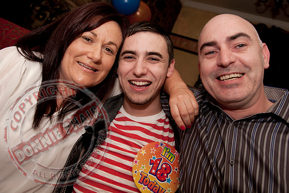 Party pics in Mac's Bar, Lisnaskea.