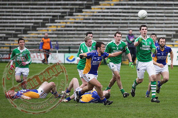 Fermanagh Senior Men V Wicklow in GAA Football in Brewster Park, Enniskillen.