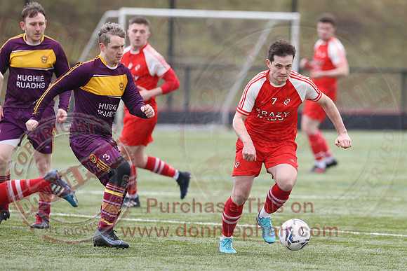 Mountfield (0) V Enniskillen Rangers (4) in Mercer Football League-10