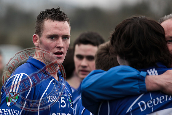 Devenish V Lisnaskea in Senior GAA Football League Final in Kinawley.  Devenish Won.