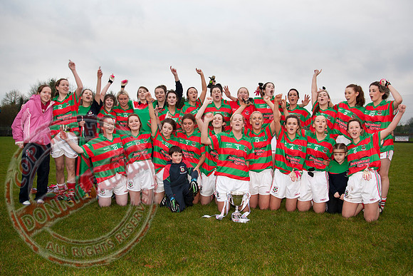 All-Ireland Ladies Intermediate Final between Lisnaskea and Stabannon.