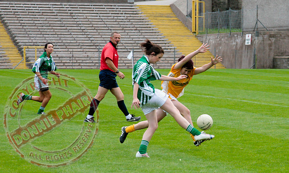 Fermanagh U16 Ladies in Clones.