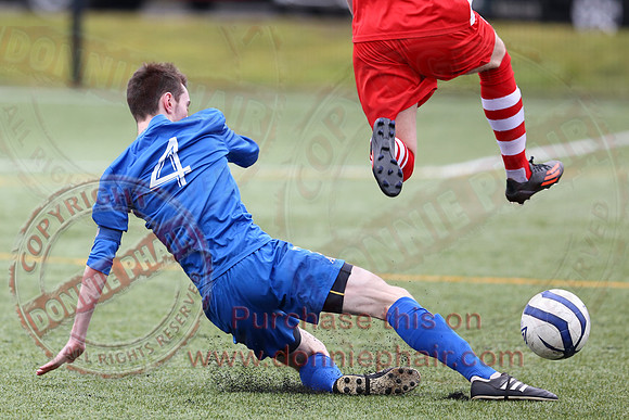 Ballinamallard Youth (2) V Cliftonville Youth (3) in IFA Youth League.
