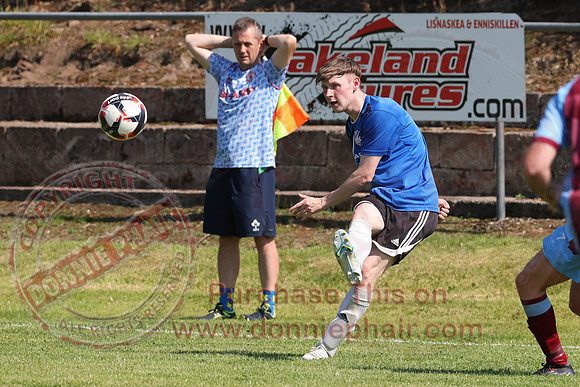 Lisbellaw United (2) V Tummery (4) in Fermanagh and Western League Division One-11