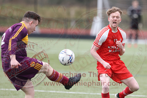 Mountfield (0) V Enniskillen Rangers (4) in Mercer Football League-6