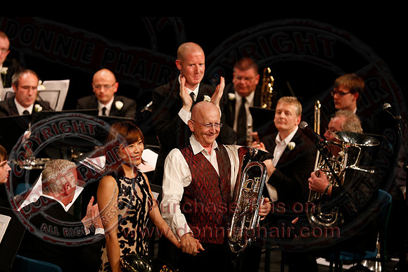 Steve and Misa Mead in the Ardhowen Theatre.