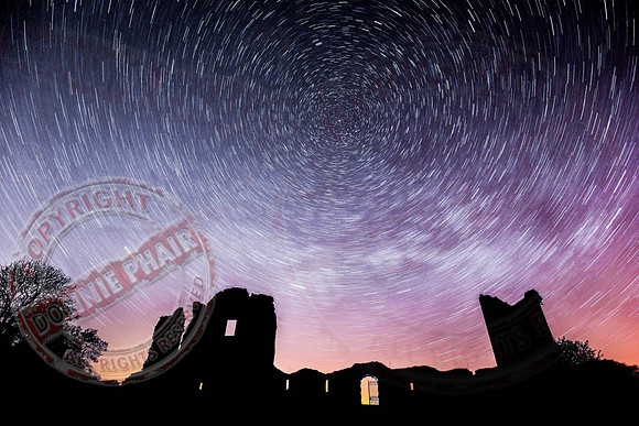 Startrails at Old Crom Castle