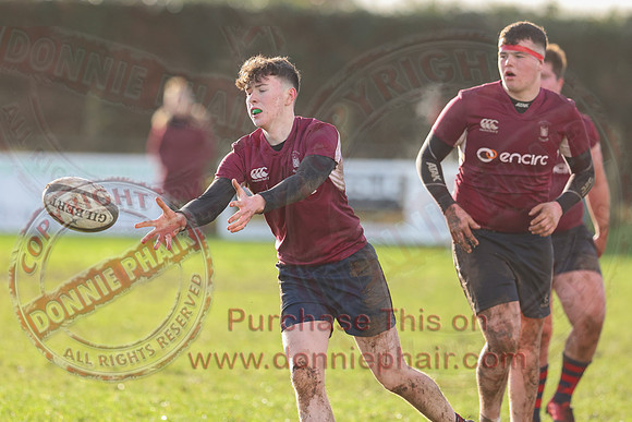 Enniskillen (19) V Belfast Met (19) in U18 Provincal League Youth Rugby-12