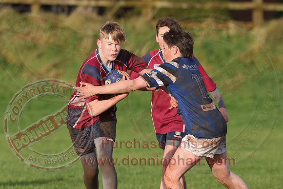 Enniskillen (35) V Coleraine (5) in U14 Provincal League Youth Rugby-1