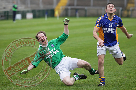 Fermanagh Senior Men V Wicklow in GAA Football in Brewster Park, Enniskillen.