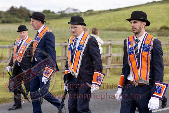 Annual County Donegal Twelfth Demonstration at Rossnowlagh-37