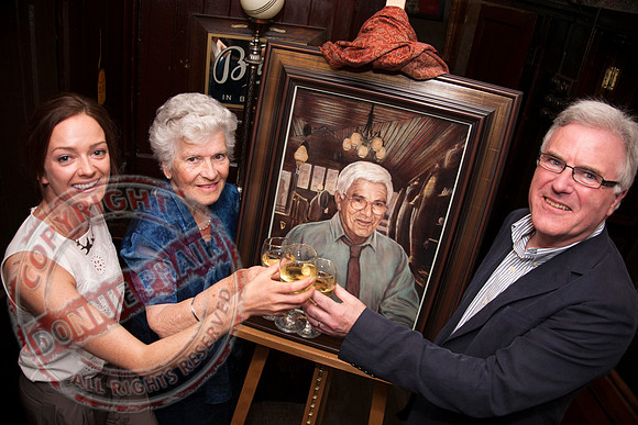 Donal Blake Portrait - Unveiling in Blakes of the Hollow.