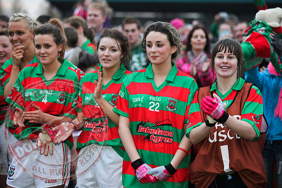 All-Ireland Ladies Intermediate Final between Lisnaskea and Stabannon.