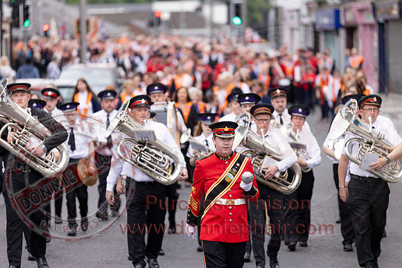 Murdered Brethren Memorial Parade in Enniskillen-20