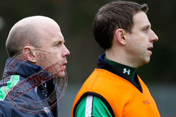 Fermanagh Senior Men V Wicklow in GAA Football in Brewster Park, Enniskillen.