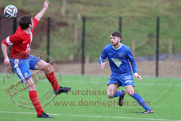 Ballinamallard Reserves (1) V Linfield Swifts (3) in NI Reserve League.