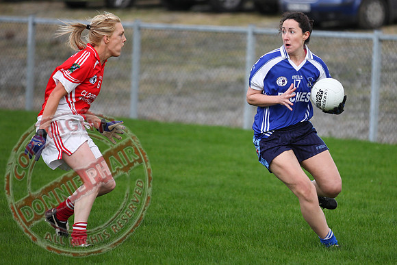 Ladies GAA Football League Final in Brookeborough between Kinawley and Newtownbutler First Fermanagh's.