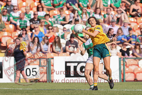 Antrim (3-15) V Fermanagh (0-11) in Ladies All Ireland GAA Football Junior Championship Final Replay-25