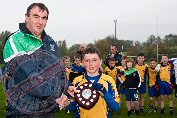 Roslea V Enniskillen Gaels in U12 GAA Football B Final.
