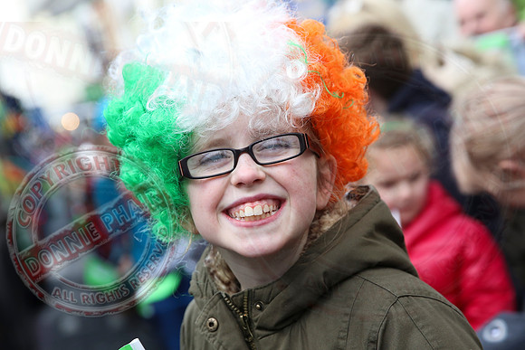 St. Patrick's Day celebrations in Enniskillen, County Fermanagh.