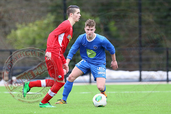 Ballinamallard United Reserves (0) V Cliftonville (1) in IFA Reserve League.