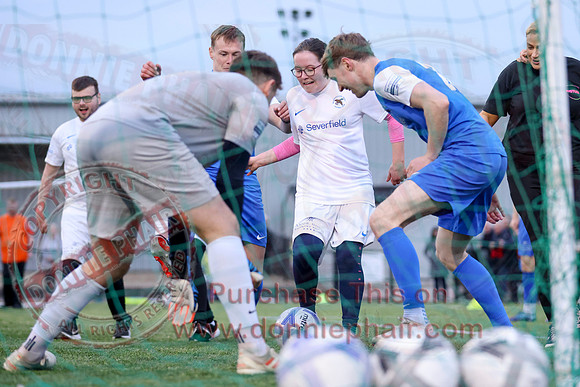 Just Us V Ballinamallard in Friendly Football Match-42