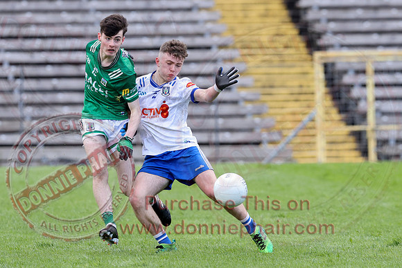 Monaghan (4-10) V Fermanagh (0-08) in Ulster GAA Football Minor Championship Group A-18