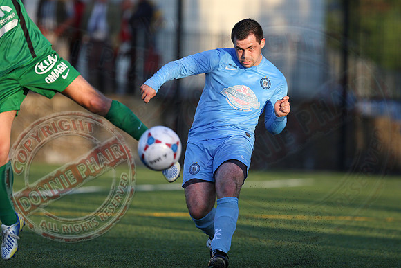 Enniskillen Town (2) V Ballinamallard United Reserve (0) in 75th Coffey Cup Final.