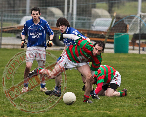 Devenish V Lisnaskea in Senior GAA Football League Final in Kinawley.  Devenish Won.