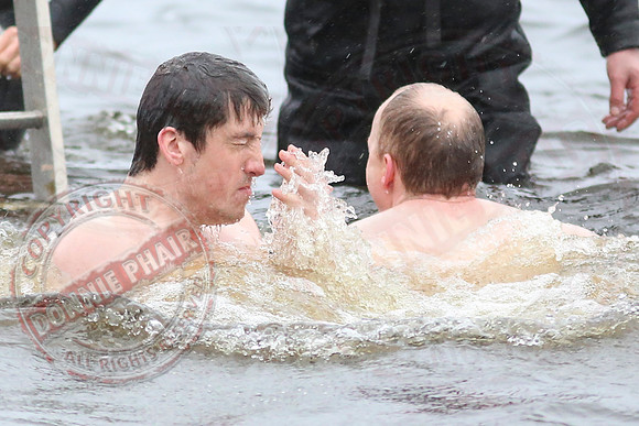 New Years Day Galloon Island Charity Swim