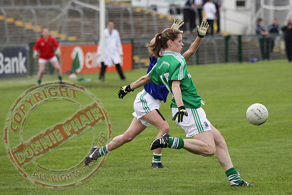 Fermanagh (3-13) V Limerick (3-08) in Senior Ladies GAA Football.
