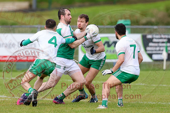 Roslea (2-06) V Ederney (1-16) in Senior GAA Football League Division One-4