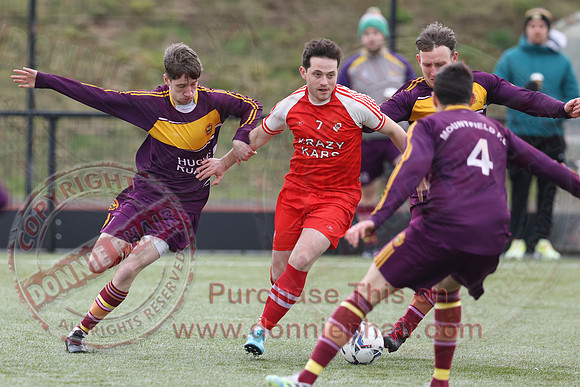 Mountfield (0) V Enniskillen Rangers (4) in Mercer Football League-13