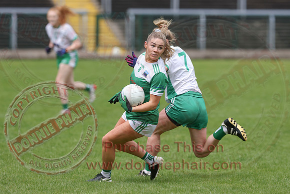 Fermanagh (2-15) V London (2-07) in Ladies All-Ireland GAA Football Junior Championship-9