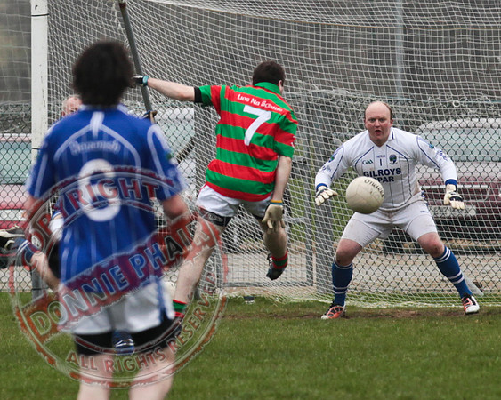 Devenish V Lisnaskea in Senior GAA Football League Final in Kinawley.  Devenish Won.