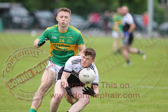 Irvinestown (1-11) V Aghadrumsee (0-09) in Senior GAA Football League Division Two-2