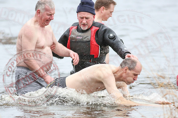 New Years Day Galloon Island Charity Swim