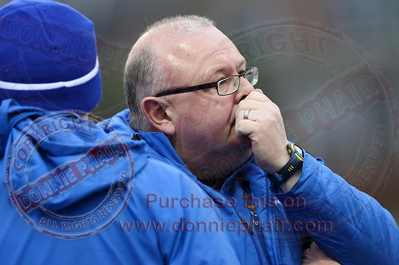 Ballinamallard United (2) V Coleraine (1) in IFA Premier League.
