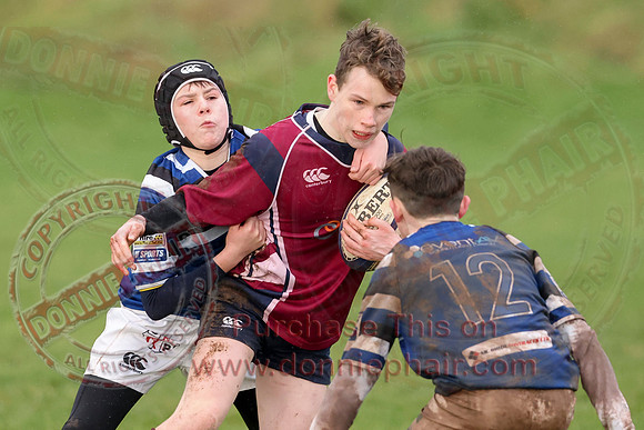 Enniskillen (35) V Coleraine (5) in U14 Provincal League Youth Rugby-10