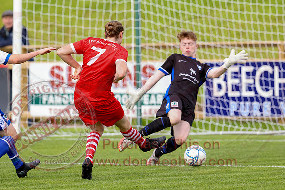 Enniskillen Rangers (5) V Magheraveely (0) in Mercer Football League-4