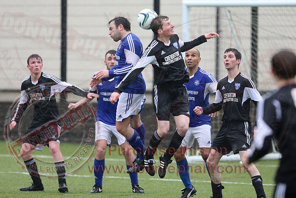 Magheraveely (3) V Enniskillen Athletic (4) in Fermanagh and Western League Division Two.