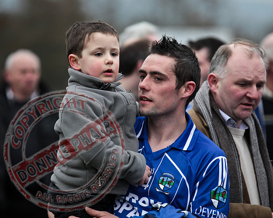 Devenish V Lisnaskea in Senior GAA Football League Final in Kinawley.  Devenish Won.