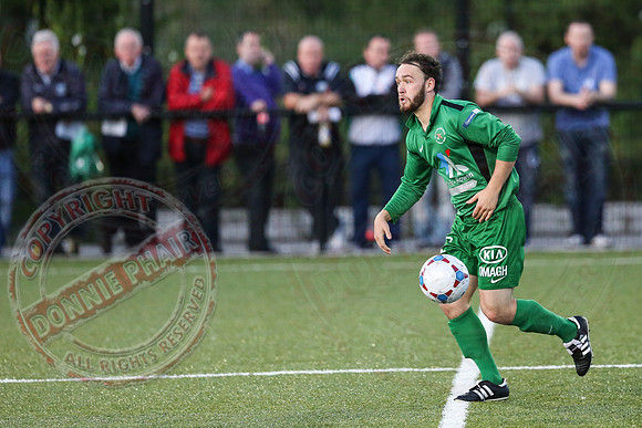 Enniskillen Town (2) V Ballinamallard United Reserve (0) in 75th Coffey Cup Final.