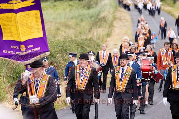 Annual County Donegal Twelfth Demonstration at Rossnowlagh-50